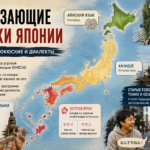 Исчезающие языки Японии: айнский, рюкюские языки, хачидзё и региональные диалекты