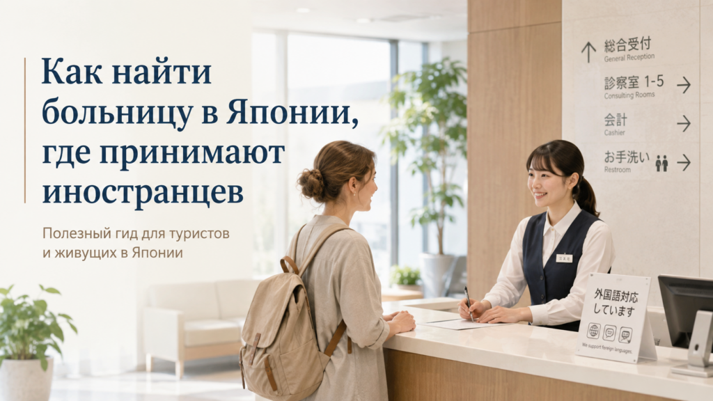 Как найти больницу в Японии для иностранцев